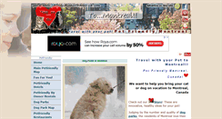 Desktop Screenshot of petfriendlymontreal.com